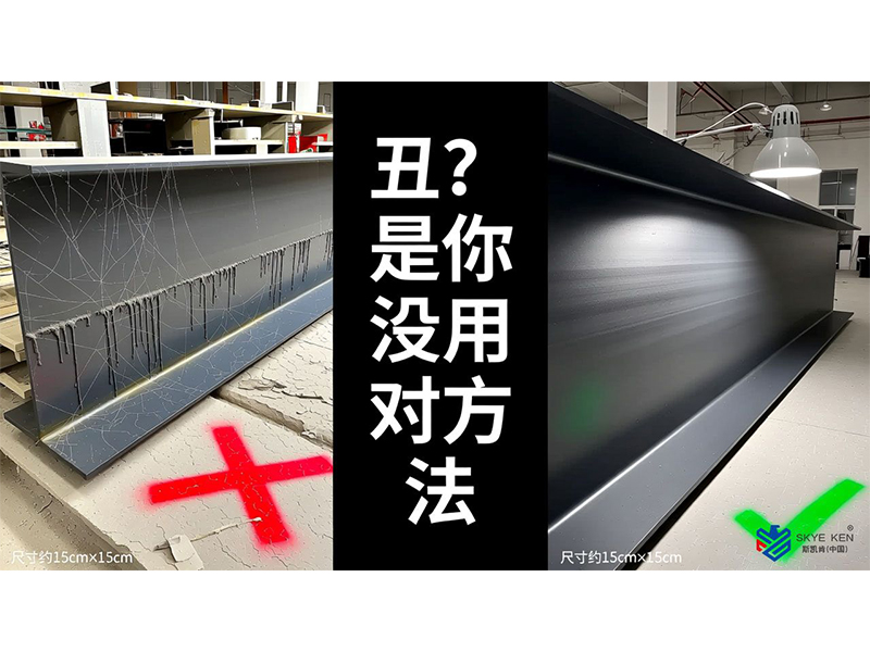 嫌弃厚型防火涂料喷涂效果丑？是你没用对方法！