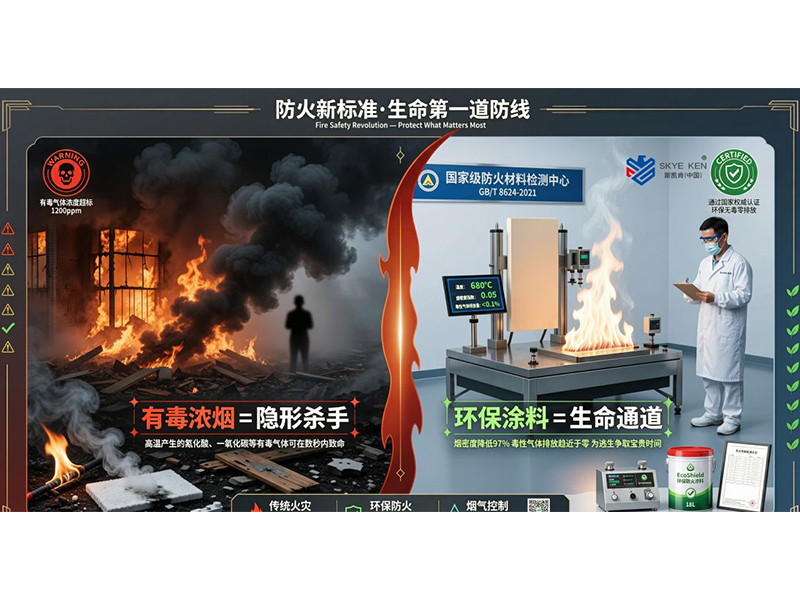 钢结构防火涂料如何做到“防毒”